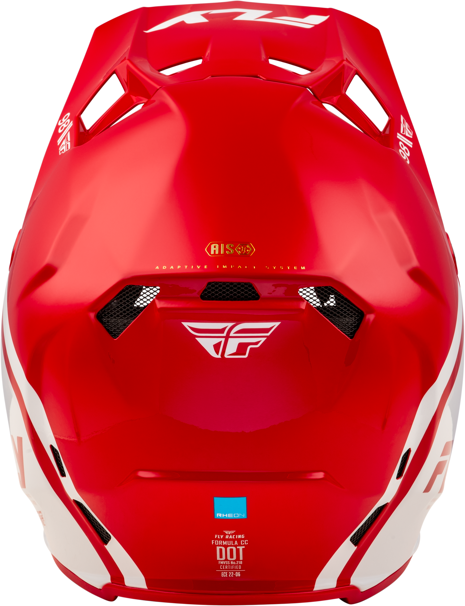 Photo of FORMULA CC OBJECTIVE HELMET RED/WHITE MD by FLY RACING - Premium Helmets for UTVs / Side by Sides