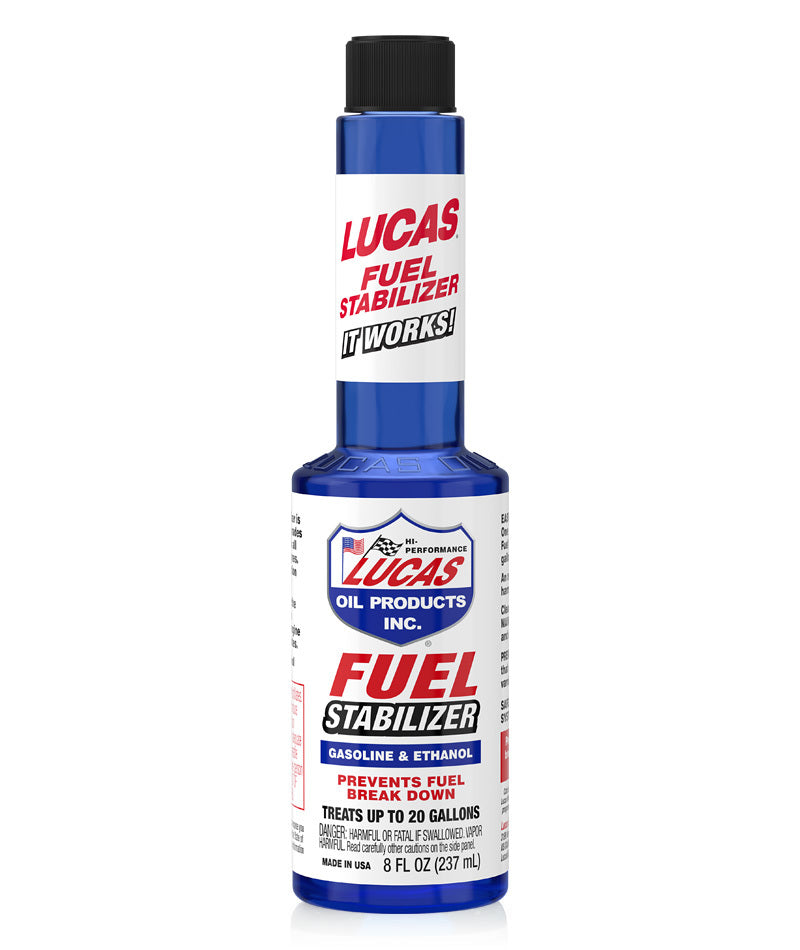 Photo of FUEL STABILIZER 8OZ by LUCAS - Premium Chemicals for UTVs / Side by Sides