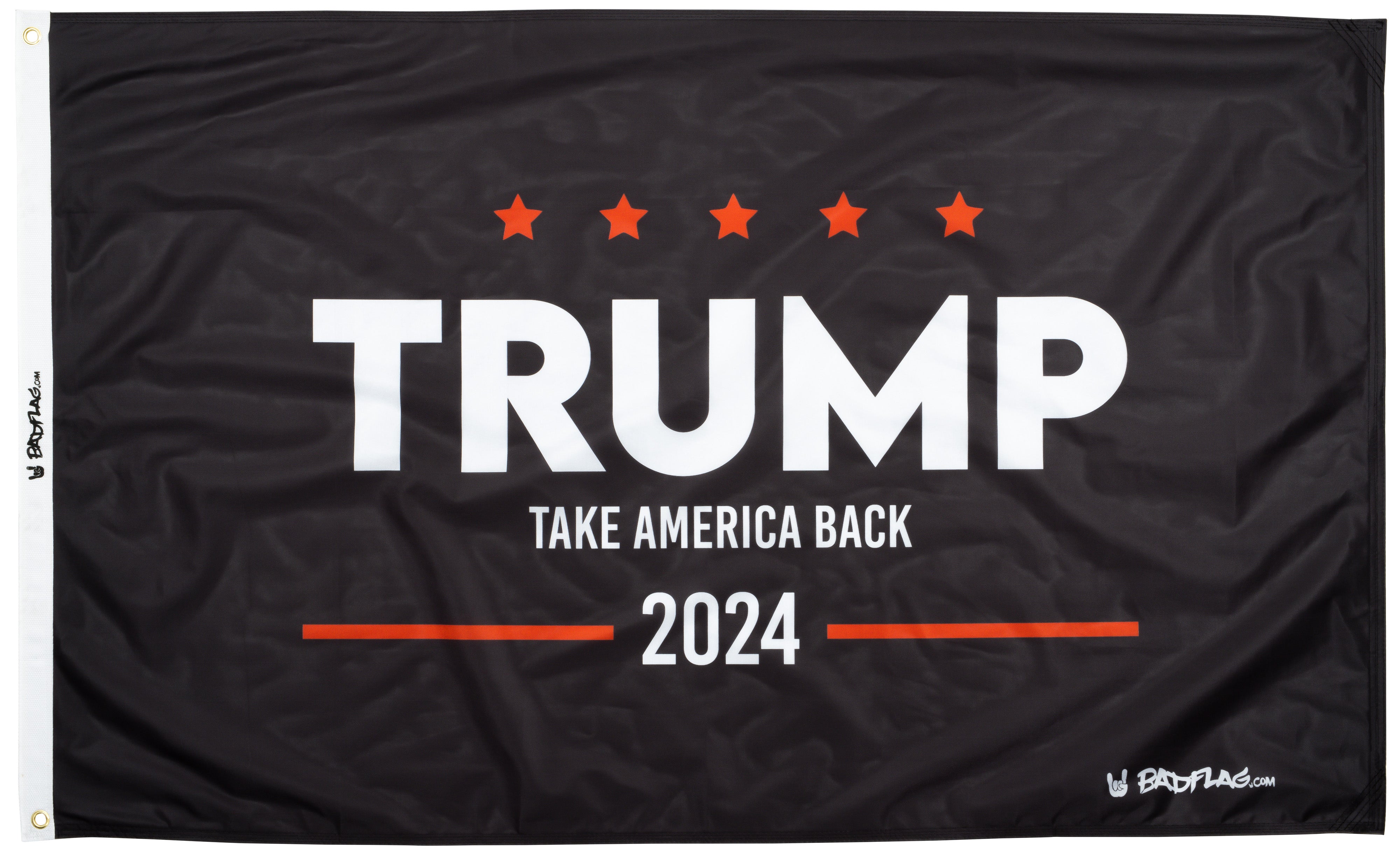 Photo of Trump 2024 Take America Back Flag by Bad Flag Store - Premium Flags for UTVs / Side by Sides