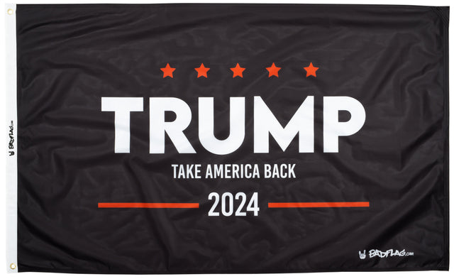 Photo of Trump 2024 Take America Back Flag by Bad Flag Store - Premium Flags for UTVs / Side by Sides