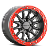 Raceline A14GR Alpha BeadLock 5 Lug Wheels – Gunmetal/Red