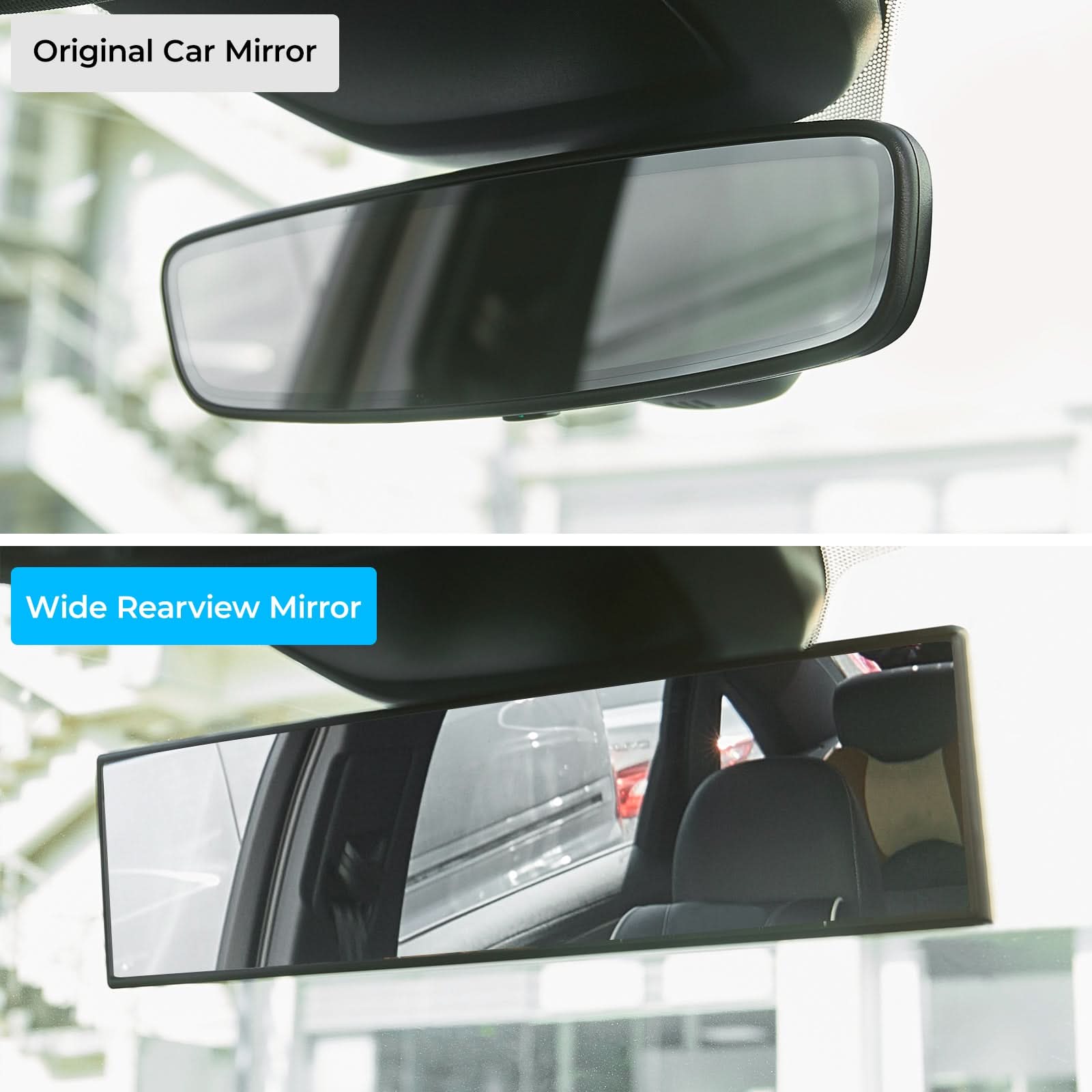 Photo of JOYTUTUS Universal Rear View Mirror, 11.81 Inch by Kemimoto - Premium for UTVs / Side by Sides