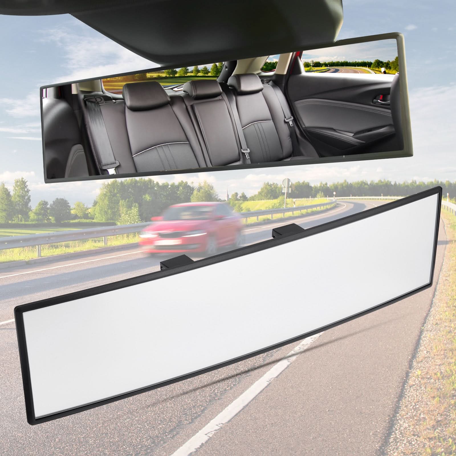 Photo of JOYTUTUS Universal Rear View Mirror, 11.81 Inch by Kemimoto - Premium for UTVs / Side by Sides