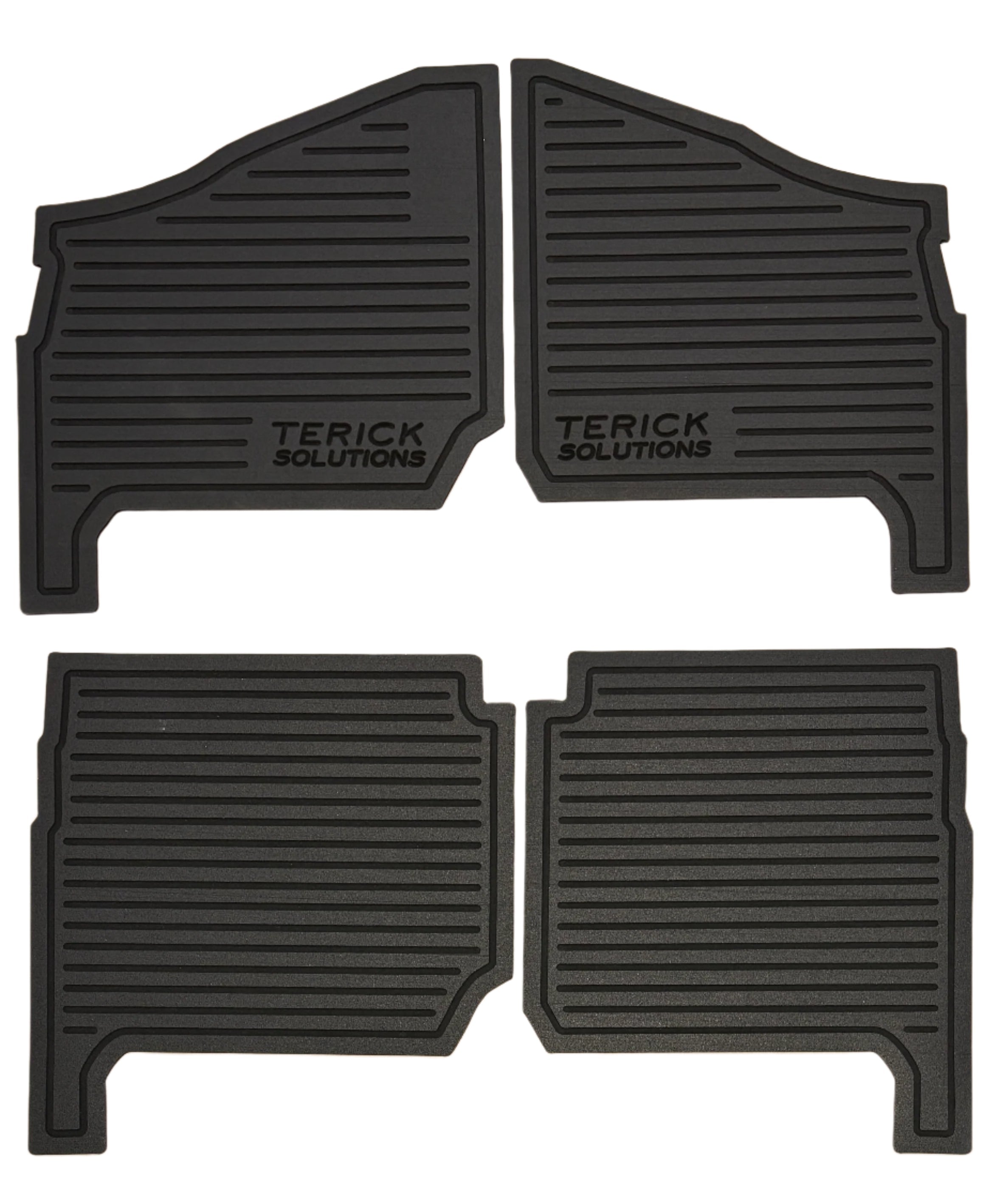 Photo of Polaris Ranger Base/EPS/Premium 1000 Rubber Floor Mats (NON XP MODELS) by Terick Solutions - Premium UTV Rubber floor mats for UTVs / Side by Sides