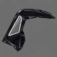 DRT right front black ABS replacement fender with mesh insert for 2025+ Polaris RZR Pro Series