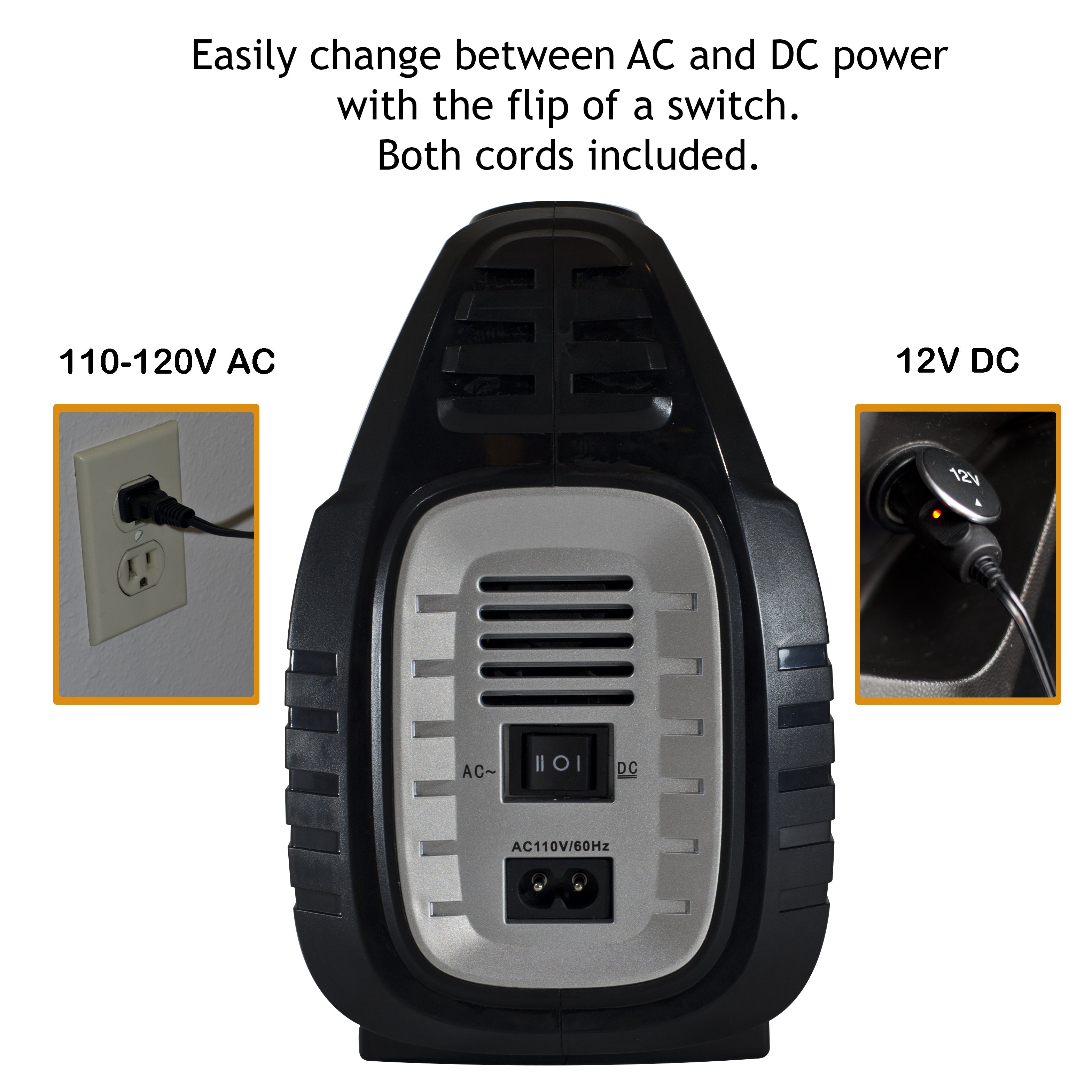 Photo of SmartPro™ 2.0 Digital Tire Inflator (AC/DC) - Automatic Portable Air Compressor - 100 PSI by JACO - Premium AC/DC Tire Inflator for UTVs / Side by Sides