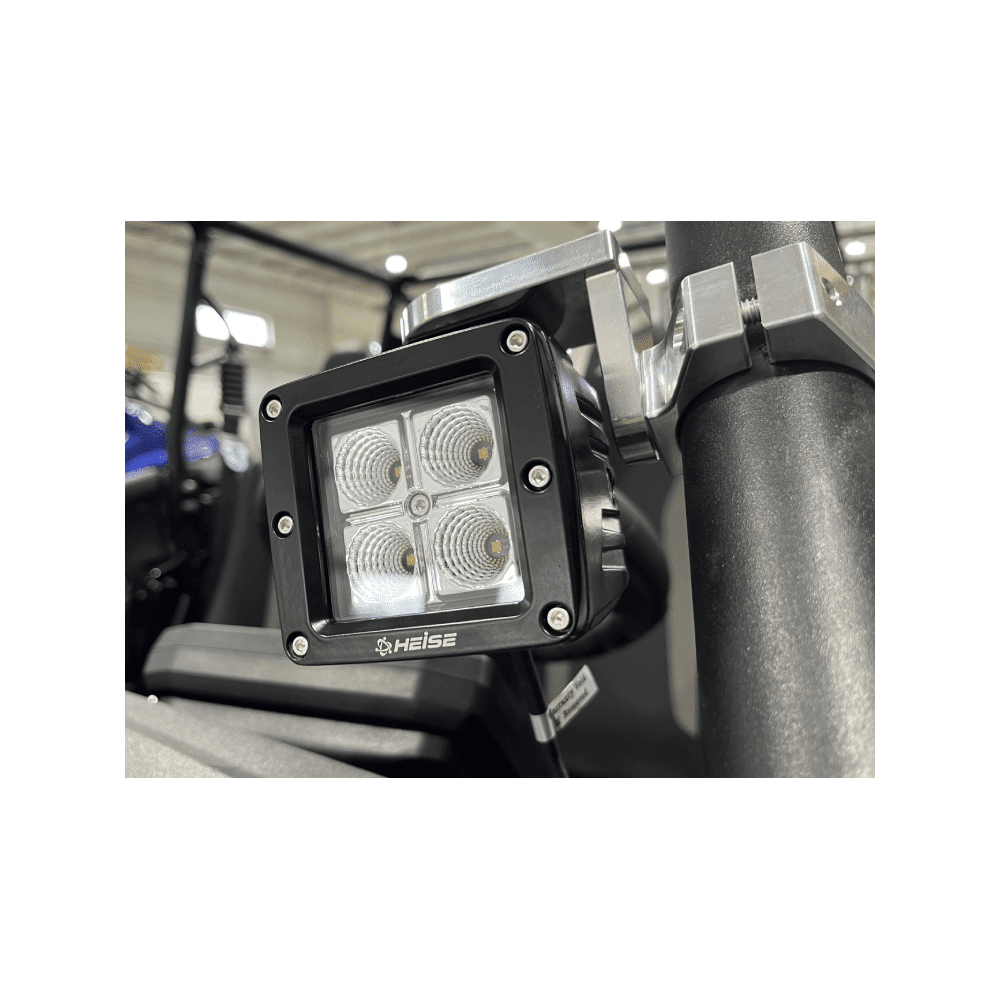 Photo of Adjustable Light Bar Clamp by AJK Offroad - Premium for UTVs / Side by Sides