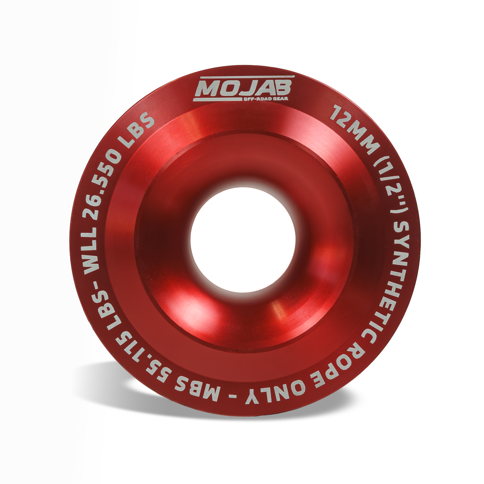 Photo of XL Snatch ring (diameter 4.7'') LIFETIME WARRANTY* by MOJAB OFFROAD - Premium Snatch ring for UTVs / Side by Sides