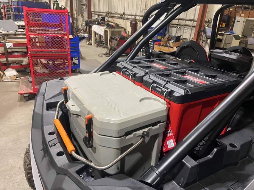 Photo of Aftermarket Mount Plate for Milwaukee Packout by L&W Fab - Premium Mounts for UTVs / Side by Sides
