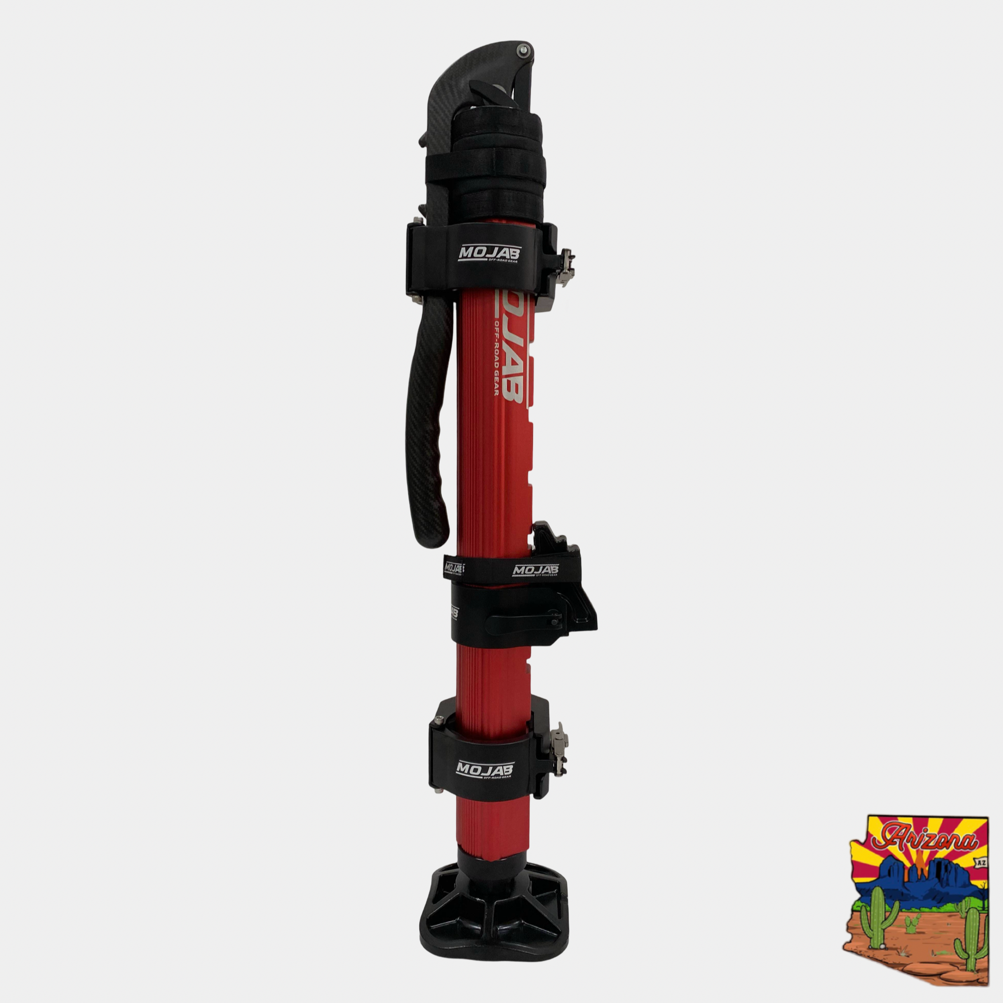 Photo of CarbonPro Hydraulic Jack with Mounting Clamps by MOJAB OFFROAD - Premium Jack for UTVs / Side by Sides
