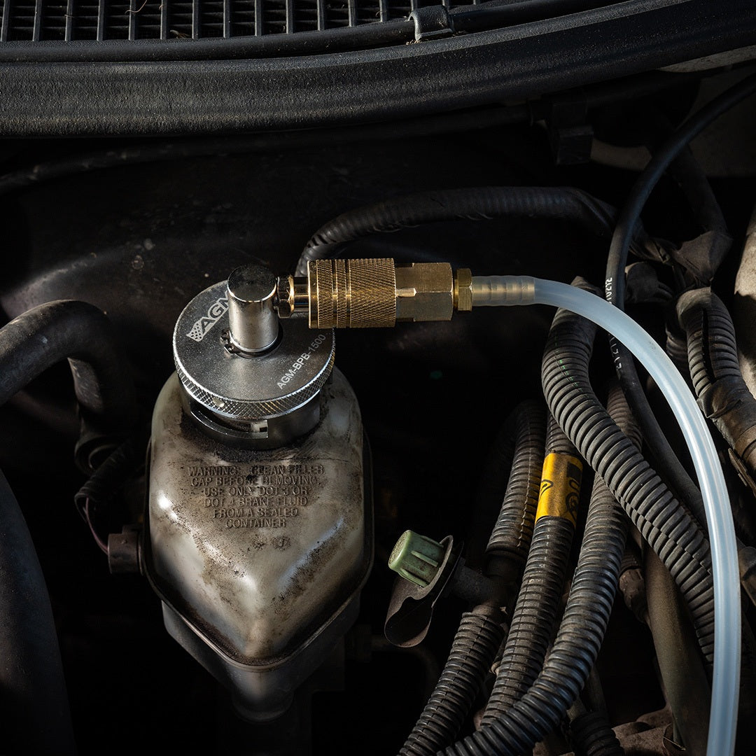 Photo of Brake Reservoir Adapter - Buick / Cadillac / Chevrolet /GMC by AGMProducts - Premium Brake Bleeder for UTVs / Side by Sides