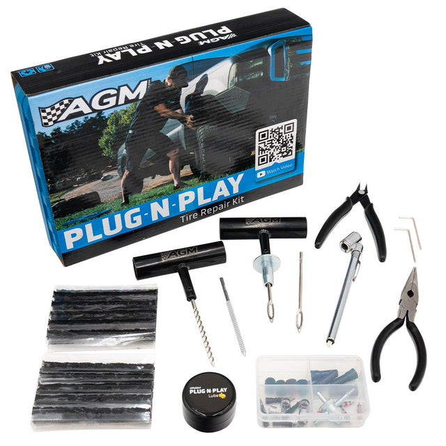 Photo of Plug n Play Tire Repair Kit by AGMProducts - Premium Tools for UTVs / Side by Sides