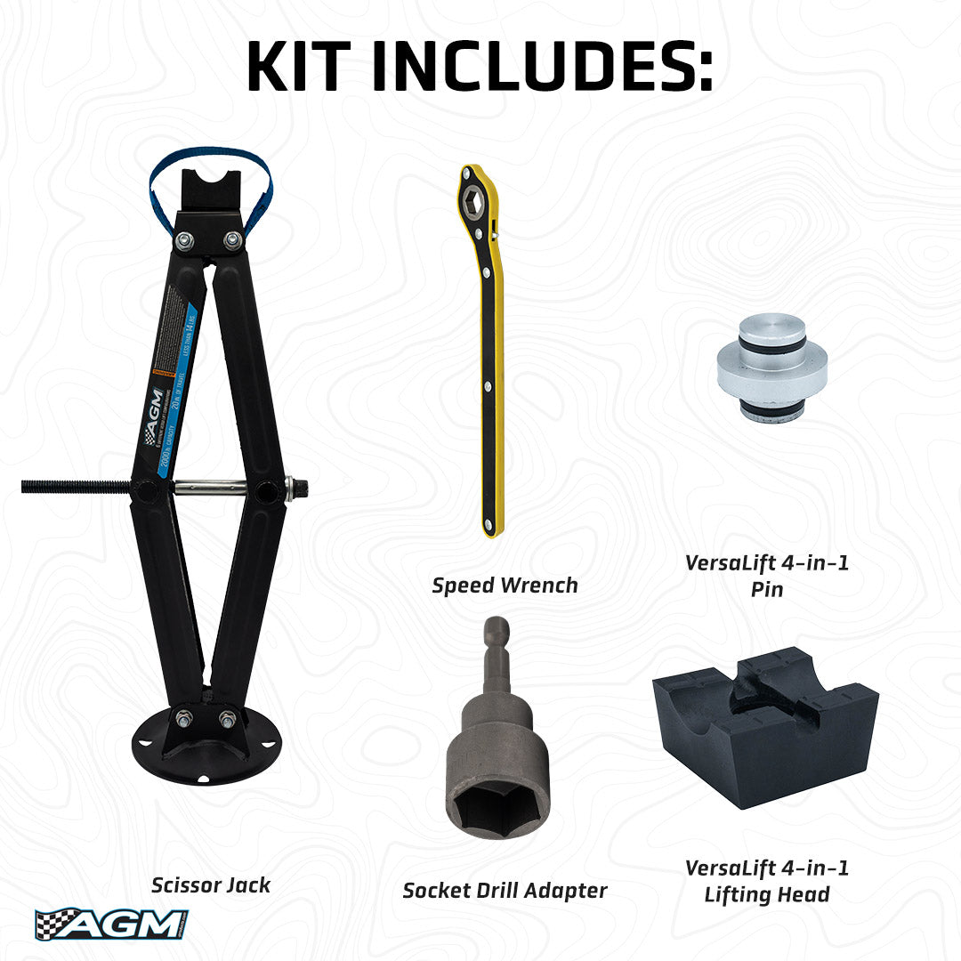 Photo of The Scissor Jack by AGMProducts - Premium Jacks & Accessories for UTVs / Side by Sides