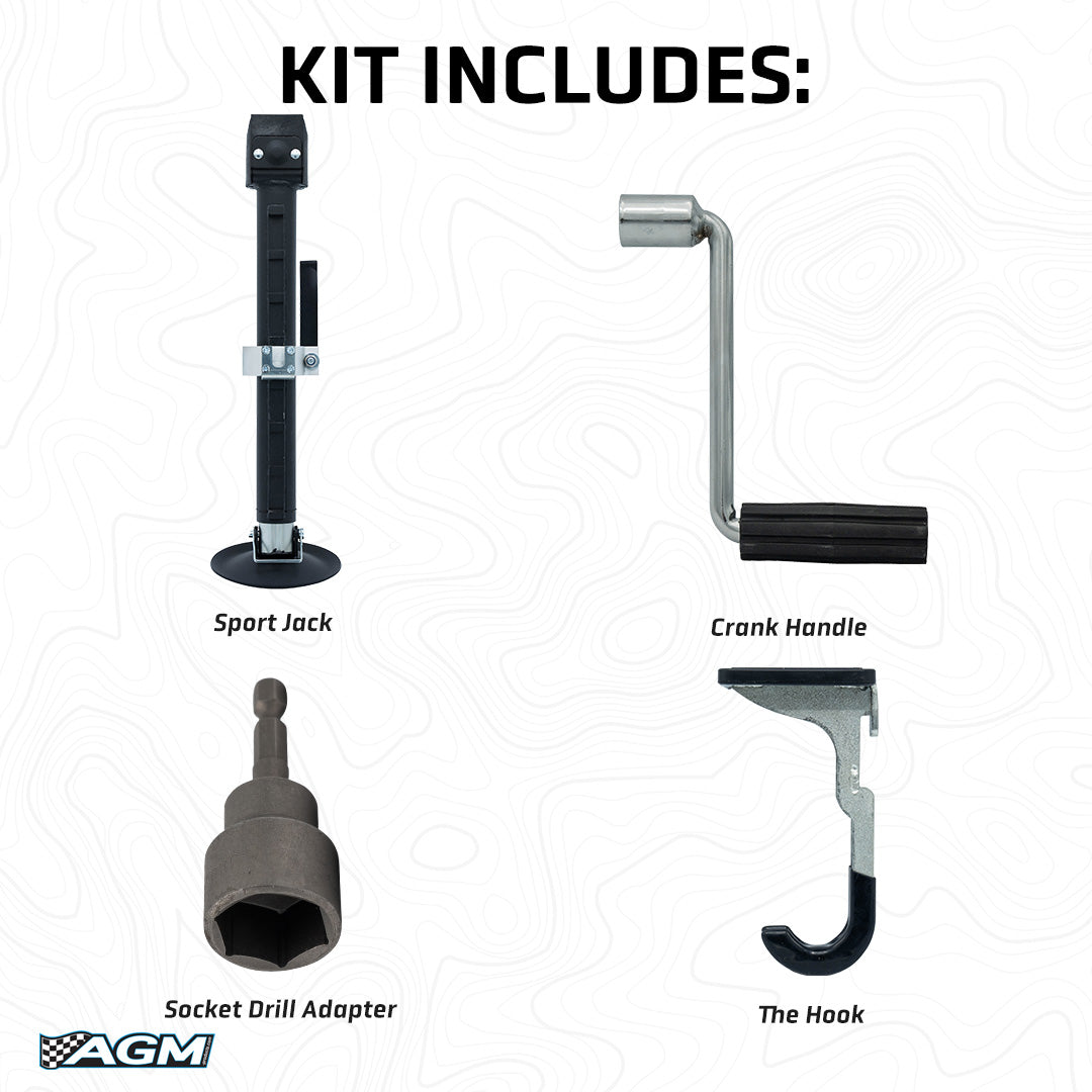 Photo of The Manual Jack Sport by AGMProducts - Premium Jacks & Accessories for UTVs / Side by Sides