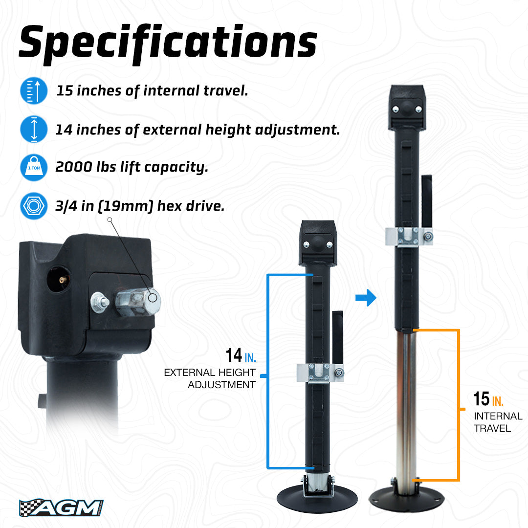 Photo of The Manual Jack Sport by AGMProducts - Premium Jacks & Accessories for UTVs / Side by Sides