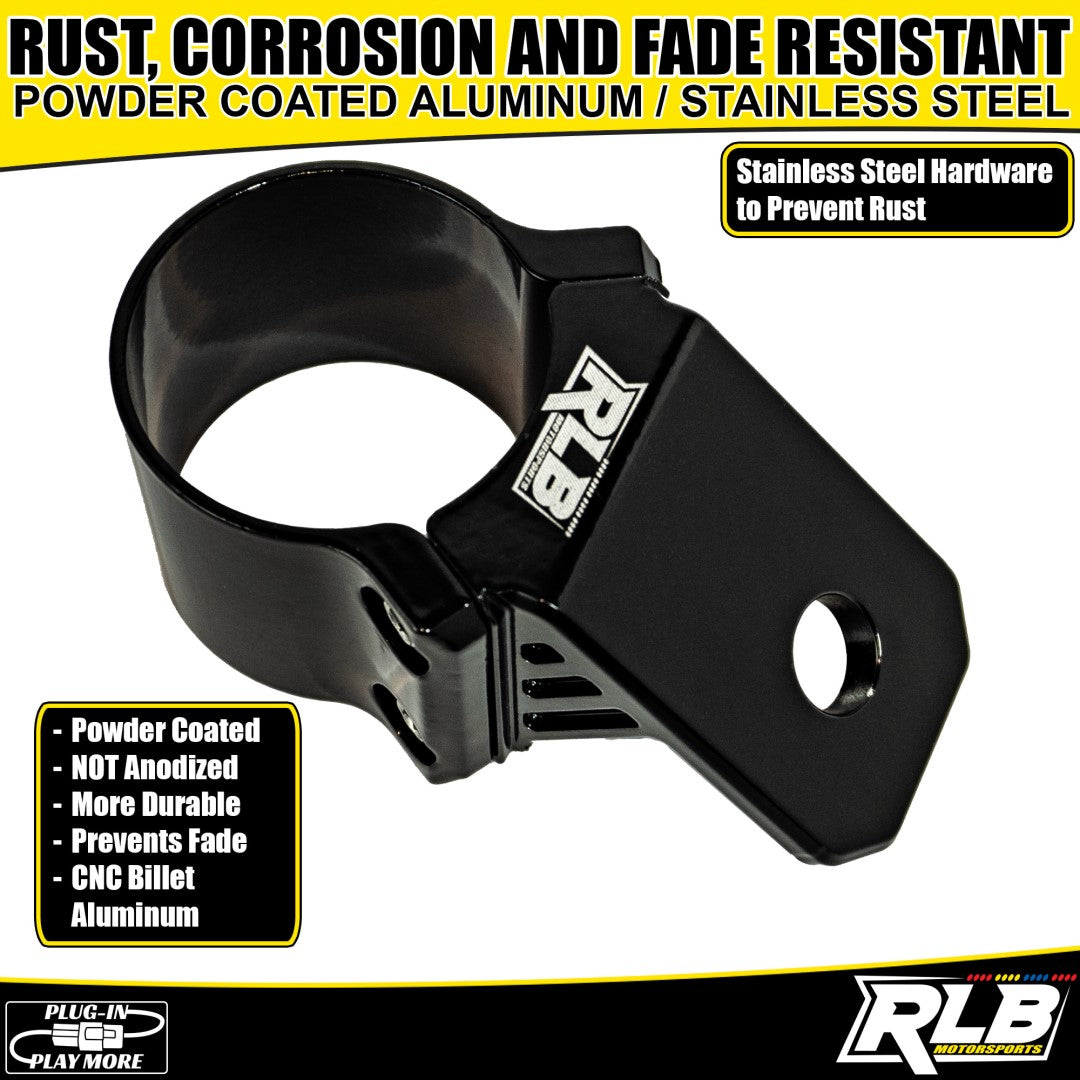 Photo of Light POD A-Pillar Clamp by RLB Motorsports - Premium LIGHT MOUNT for UTVs / Side by Sides