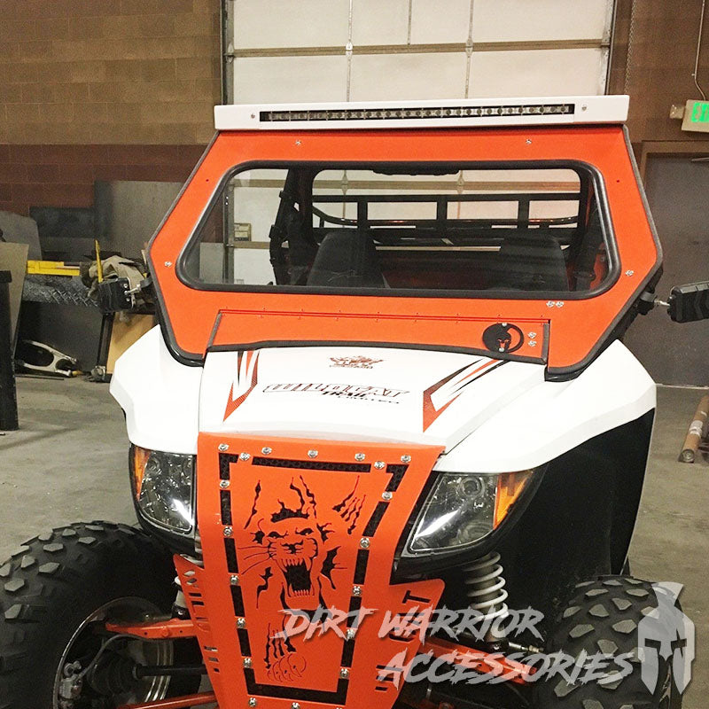 Photo of Dirt Warrior Accessories - Arctic Cat Wildcat Sport/Trail 700 Front Windshield 2014-18 by Dirt Warrior Accessories - Premium WINDSHIELD for UTVs / Side by Sides