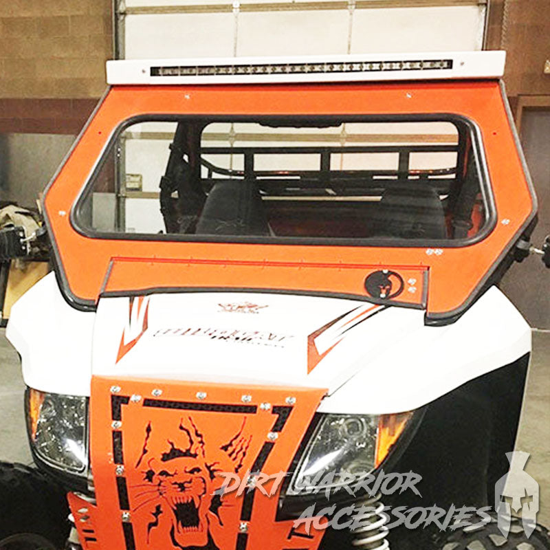 Photo of Dirt Warrior Accessories - Arctic Cat Wildcat Sport/Trail 700 Front Windshield 2014-18 by Dirt Warrior Accessories - Premium WINDSHIELD for UTVs / Side by Sides