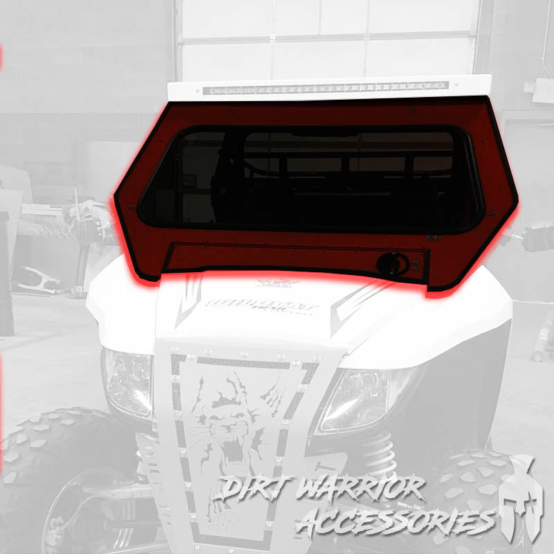 Photo of Dirt Warrior Accessories - Arctic Cat Wildcat Sport/Trail 700 Front Windshield 2014-18 by Dirt Warrior Accessories - Premium WINDSHIELD for UTVs / Side by Sides