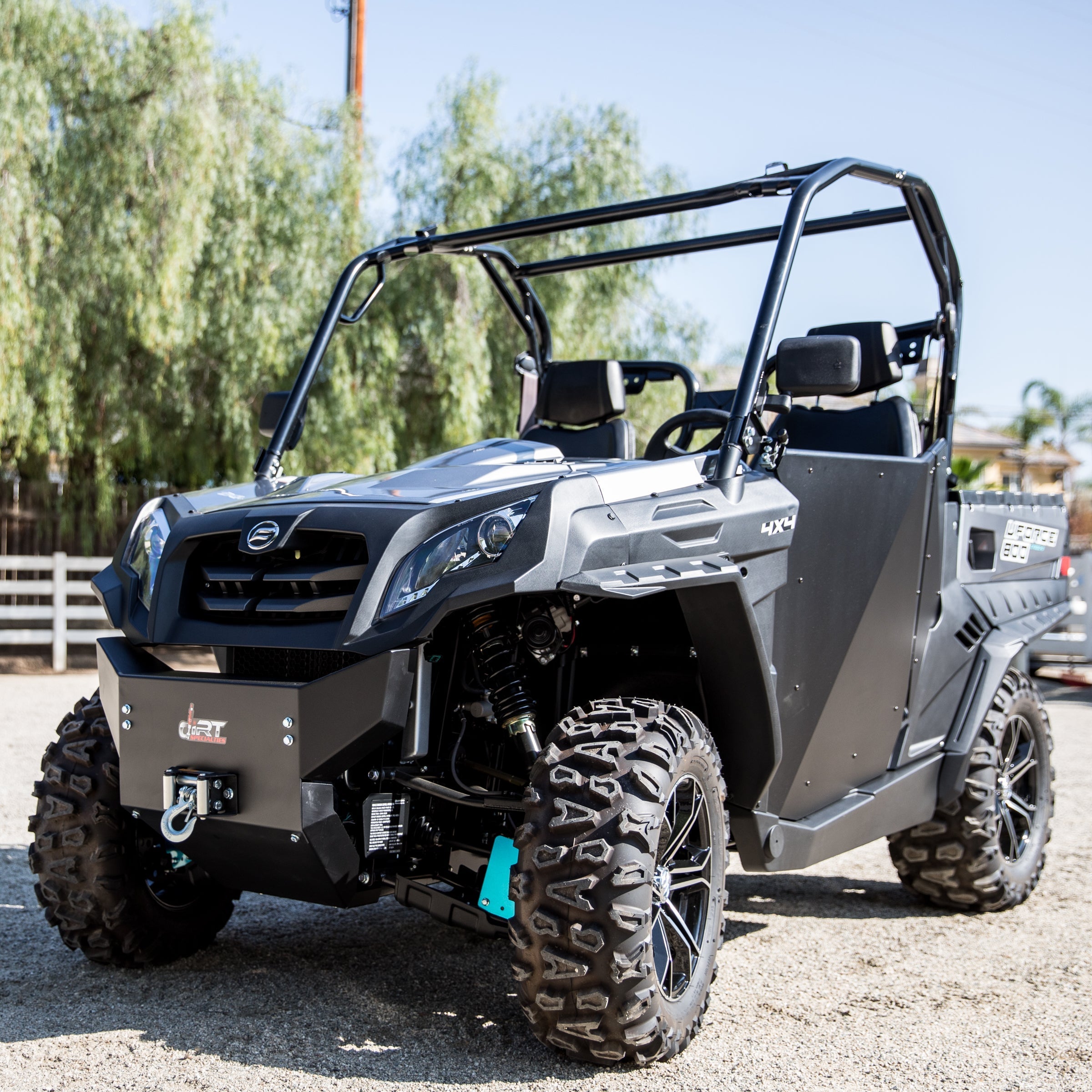 Photo of Black Suicide Half Doors By Dirt Specialties - CF Moto UForce 500 | 800 (DS-8002) by Dirt Specialties - Premium Doors for UTVs / Side by Sides