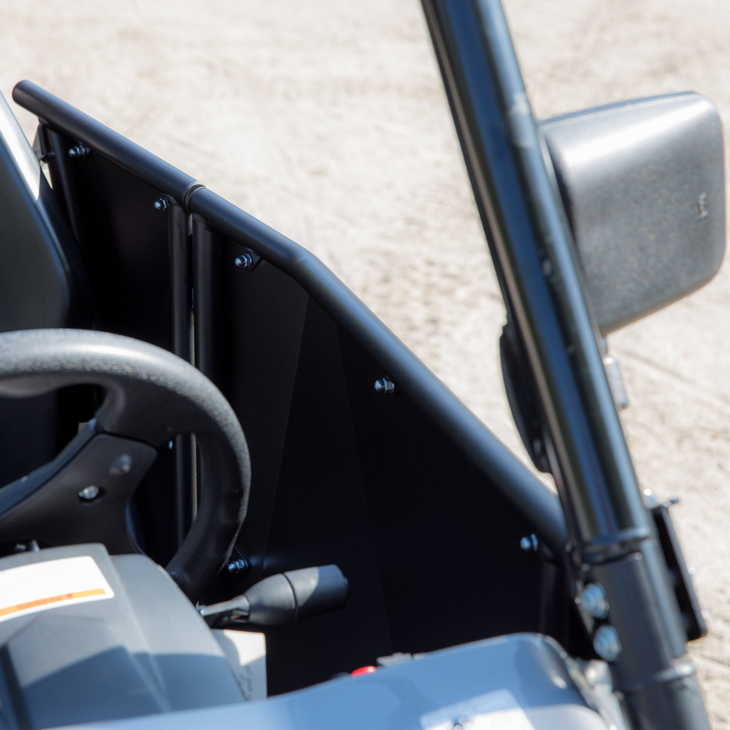 Photo of Black Suicide Half Doors By Dirt Specialties - CF Moto UForce 500 | 800 (DS-8002) by Dirt Specialties - Premium Doors for UTVs / Side by Sides