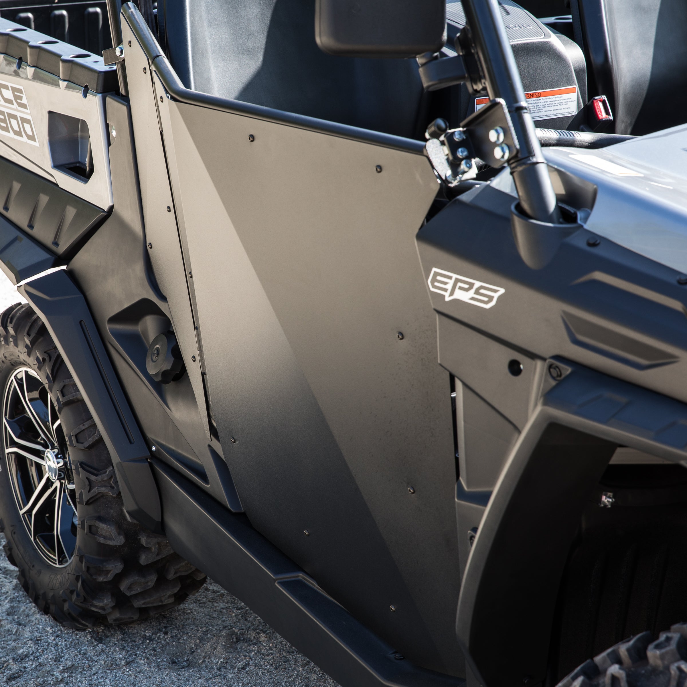 Photo of Black Suicide Half Doors By Dirt Specialties - CF Moto UForce 500 | 800 (DS-8002) by Dirt Specialties - Premium Doors for UTVs / Side by Sides