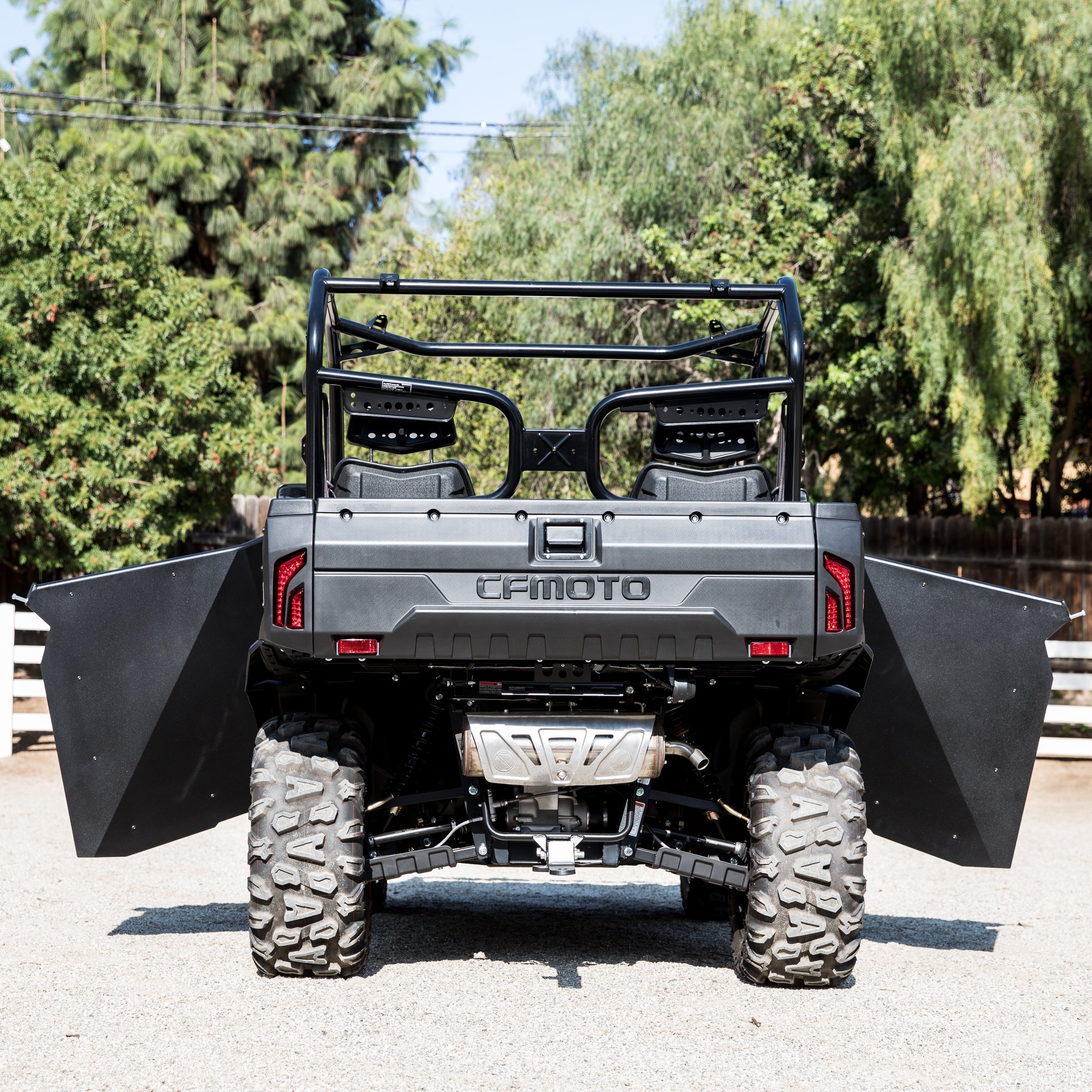 Photo of Black Suicide Half Doors By Dirt Specialties - CF Moto UForce 500 | 800 (DS-8002) by Dirt Specialties - Premium Doors for UTVs / Side by Sides