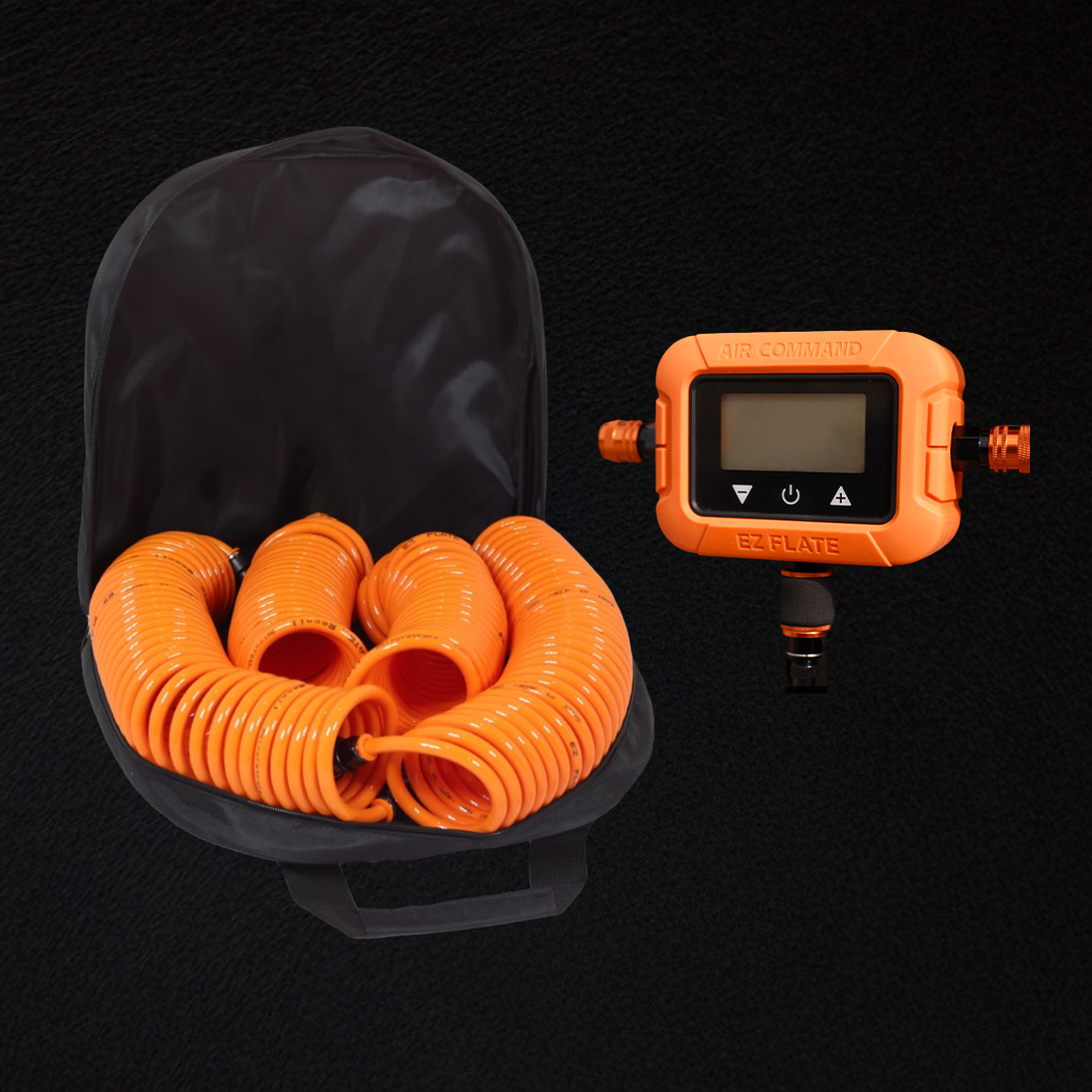 Photo of Recoil 4-Way Hose kit with Air Command by EZ FLATE - Premium for UTVs / Side by Sides