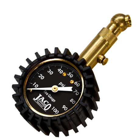Photo of Elite® Tire Pressure Gauge - 100 PSI by JACO - Premium Tire Pressure Gauge for UTVs / Side by Sides