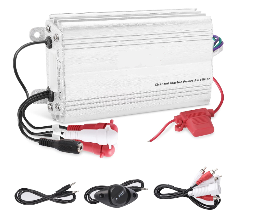 Photo of 4-Channel Waterproof Bluetooth Amplifier by Knight ATV - Premium for UTVs / Side by Sides