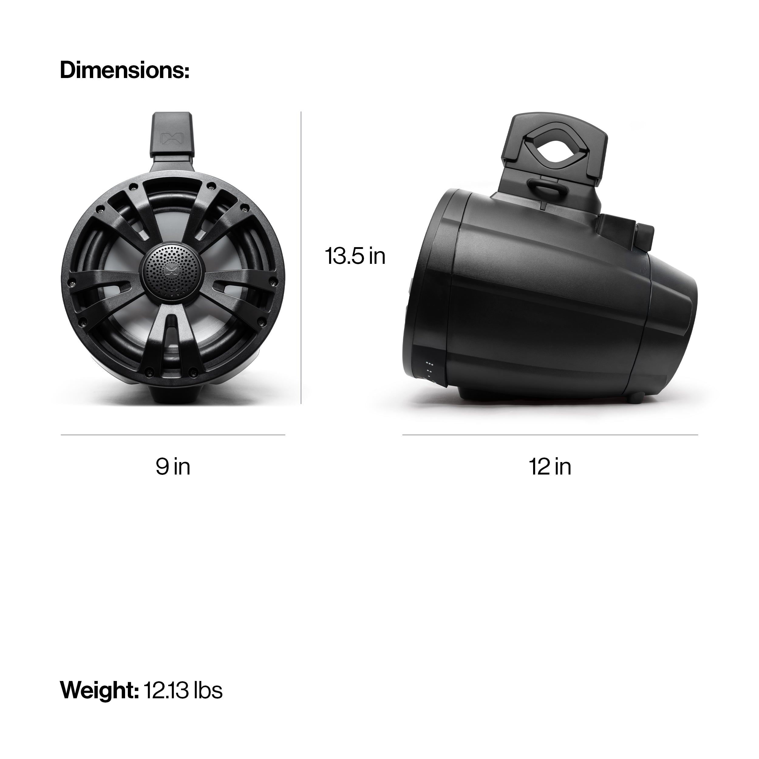 Photo of POWERSPORTS ExtremeTower Speakers TB8 -1 Battery Powered Bluetooth Amplified + 1 Passive Tower Speaker by ECOXGEAR - Premium for UTVs / Side by Sides