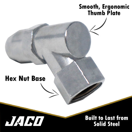 Photo of Advanced Angled Tire Air Chuck - 1/4" NPT (2 Pack) by JACO - Premium Air Chuck for UTVs / Side by Sides