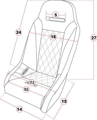 Polaris RZR 170 and 200 Seats