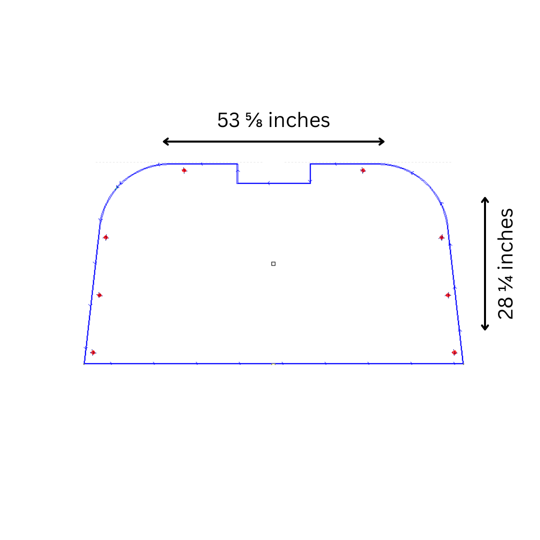 Photo of 2006-2010 ARCTIC CAT PROWLER REAR UTV WINDSHIELD (TK00132 & TK00364) by TerraRider UTV Windshields & Accessories - Premium for UTVs / Side by Sides