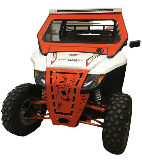 Photo of ARCTIC CAT WILDCAT SPORT/TRAIL 700 FRONT WINDSHIELD 2014-18 by Dirt Warrior Accessories - Premium Windshields for UTVs / Side by Sides