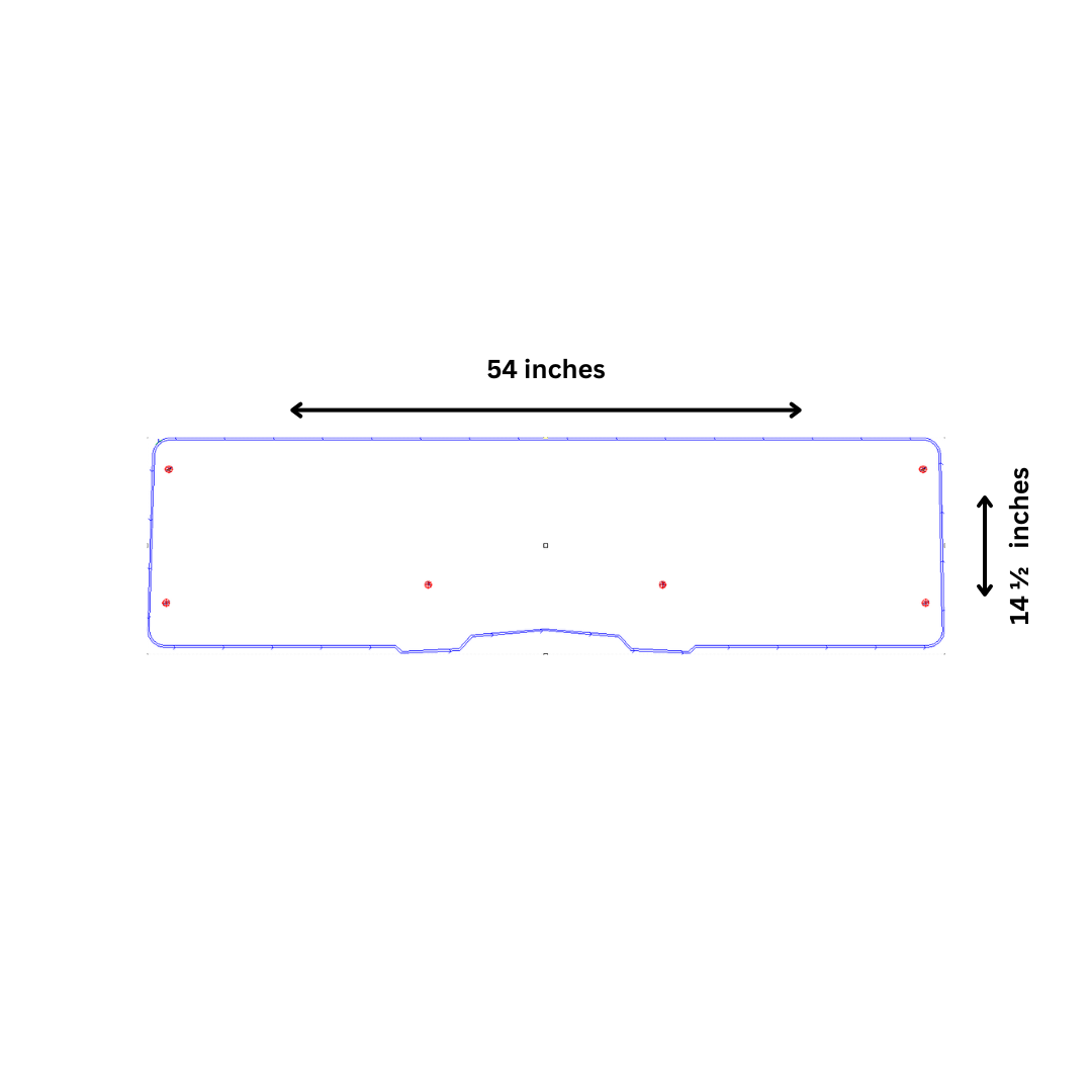 Photo of 2018-2024 ARCTIC CAT PROWLER PRO WITH PRO FIT FRAME (COMPATIBLE WITH TRACKER 800SX) HALF UTV WINDSHIELD (TK00133, TK00365 & TK00423) by TerraRider UTV Windshields & Accessories - Premium for UTVs / Side by Sides
