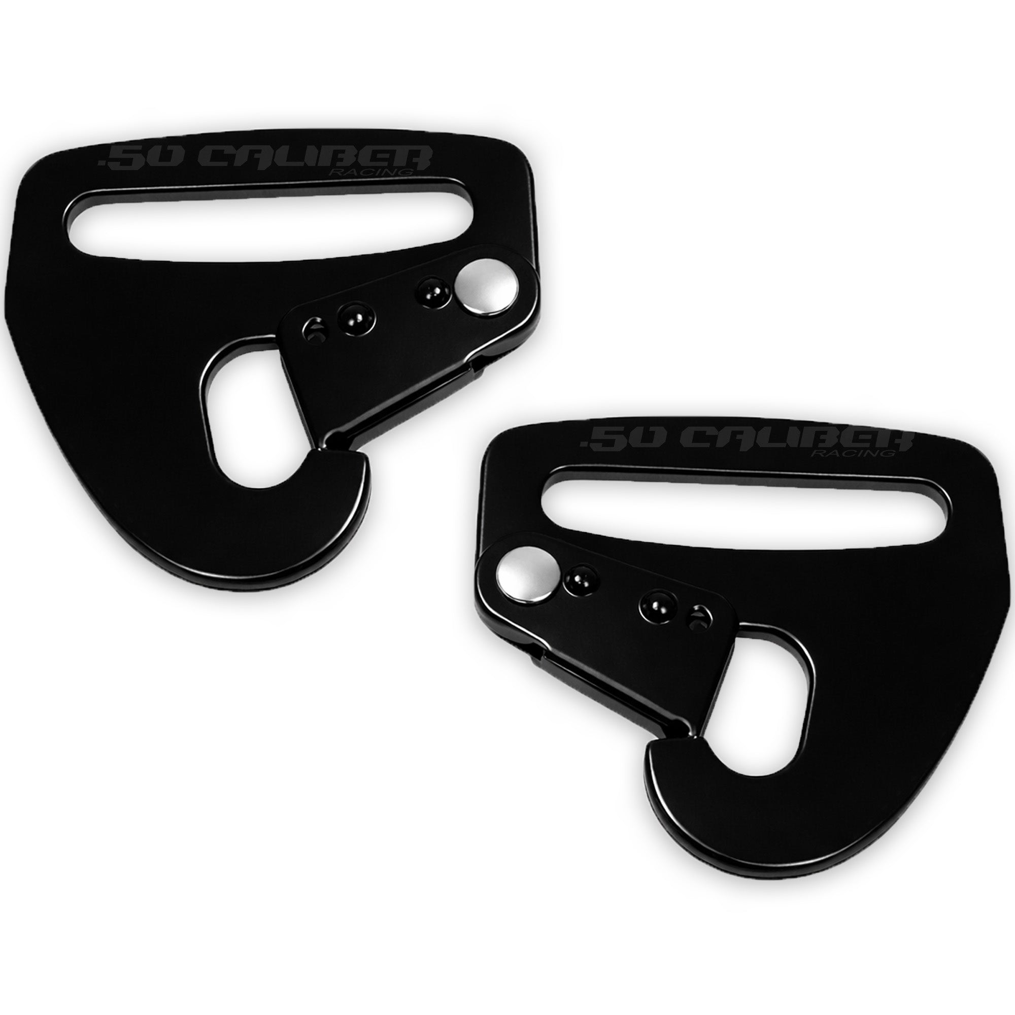 50 Caliber Racing Quick Release Harness Mount - Eyebolt Kit for 4, 5 & 6-Point Harnesses | Cage or Chassis Mount