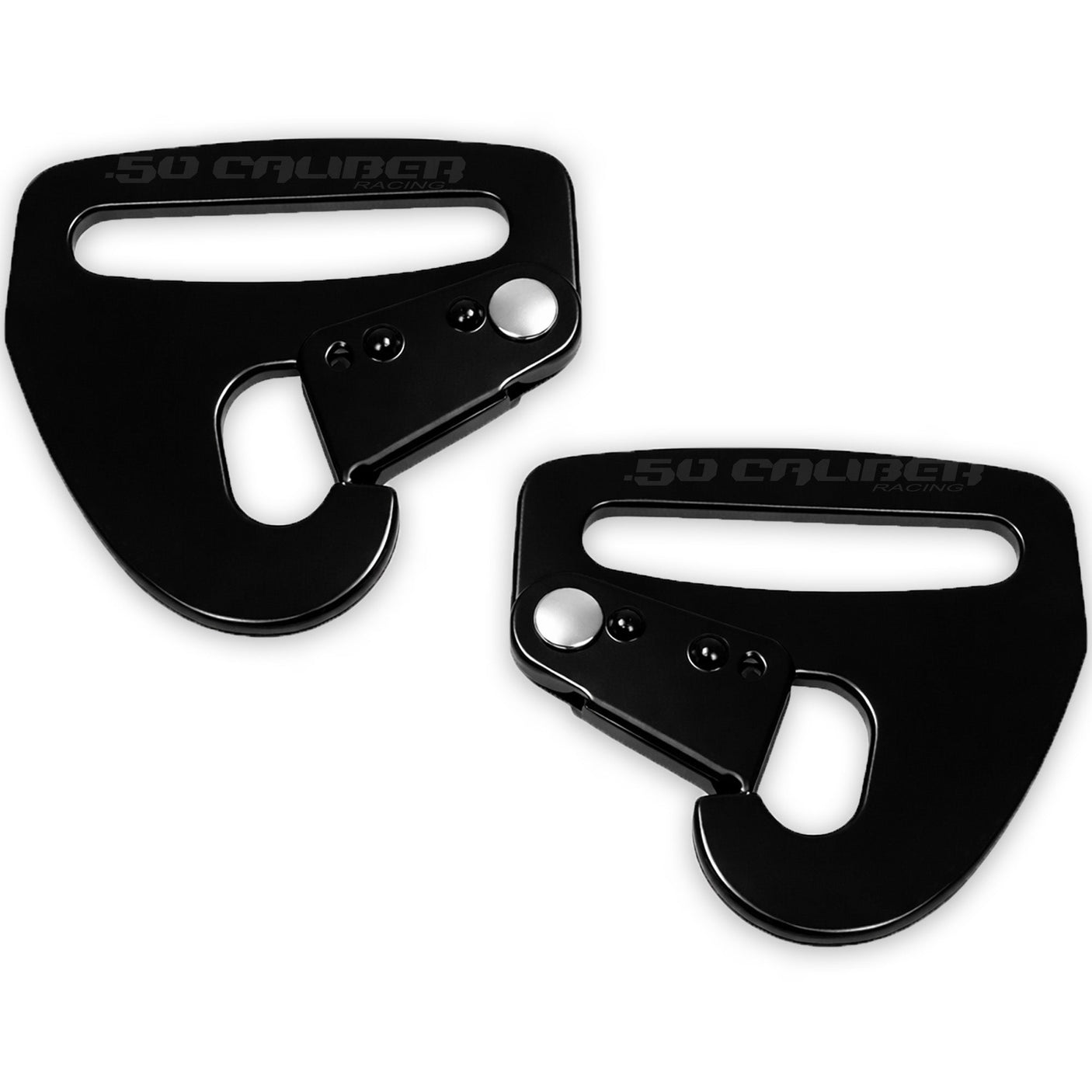 50 Caliber Racing Quick Release Harness Mount - Eyebolt Kit for 4, 5 & 6-Point Harnesses | Cage or Chassis Mount