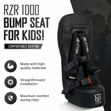 Photo of RZR 1000 Bump Seat (XP, Turbo, Turbo S, Dynamix, Trail, High Lifter) 2014-2023 by UTV Mountain Accessories - Premium Bump Seats for UTVs / Side by Sides