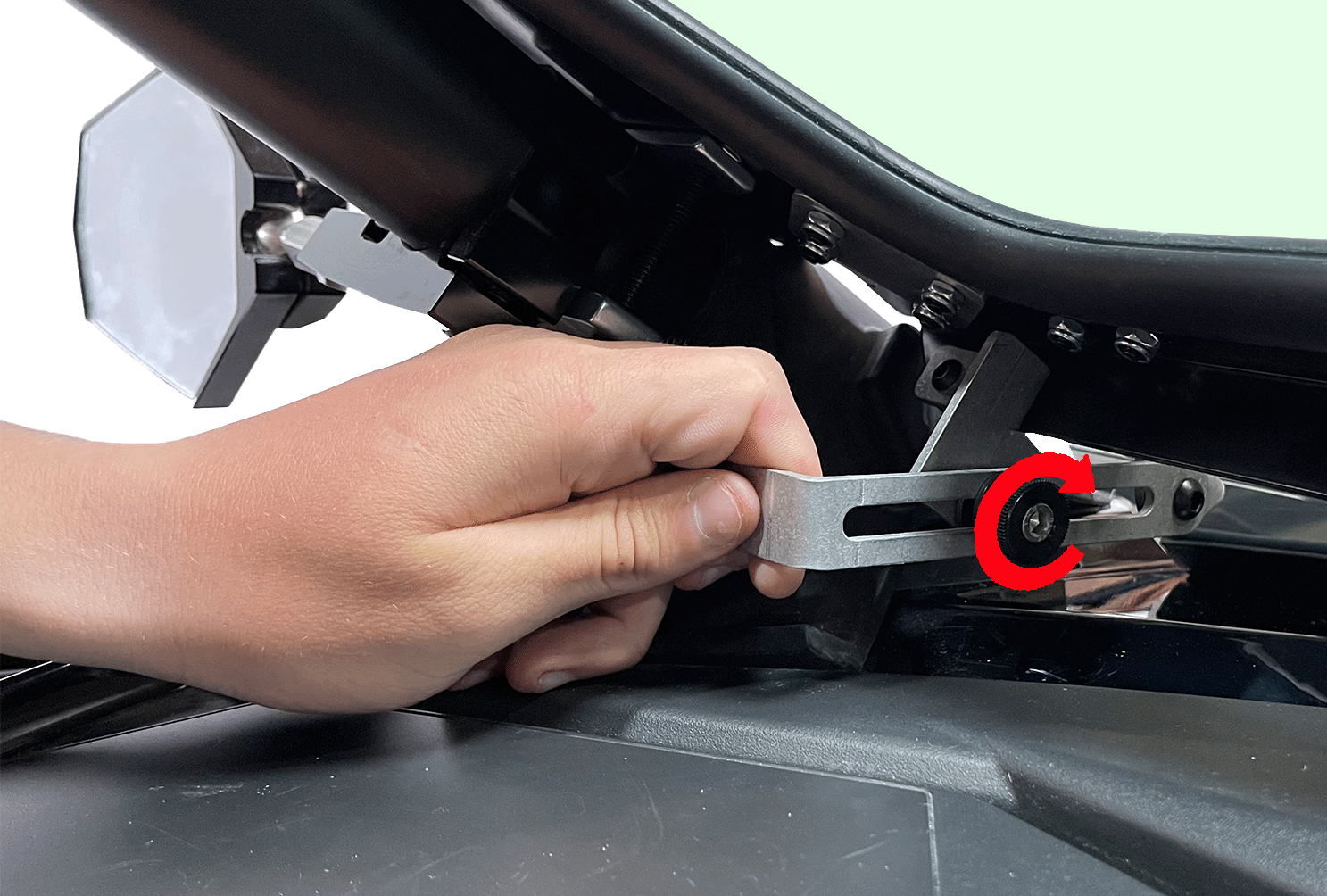 Photo of Black Vented Glass Windshield for RZR PRO/TURBO R with Wiper 2020-2024 by UTVZILLA - Premium for UTVs / Side by Sides