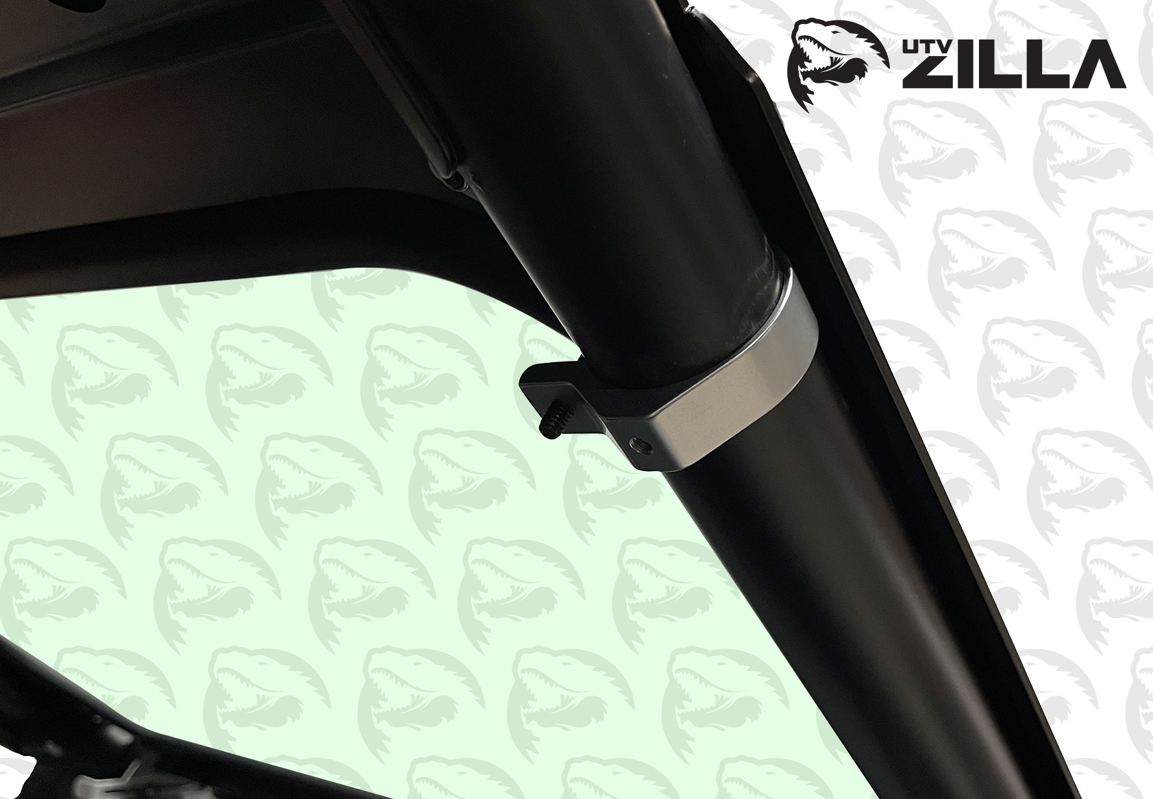 Photo of Black Vented Glass Windshield for RZR PRO/TURBO R with Wiper 2020-2024 by UTVZILLA - Premium for UTVs / Side by Sides