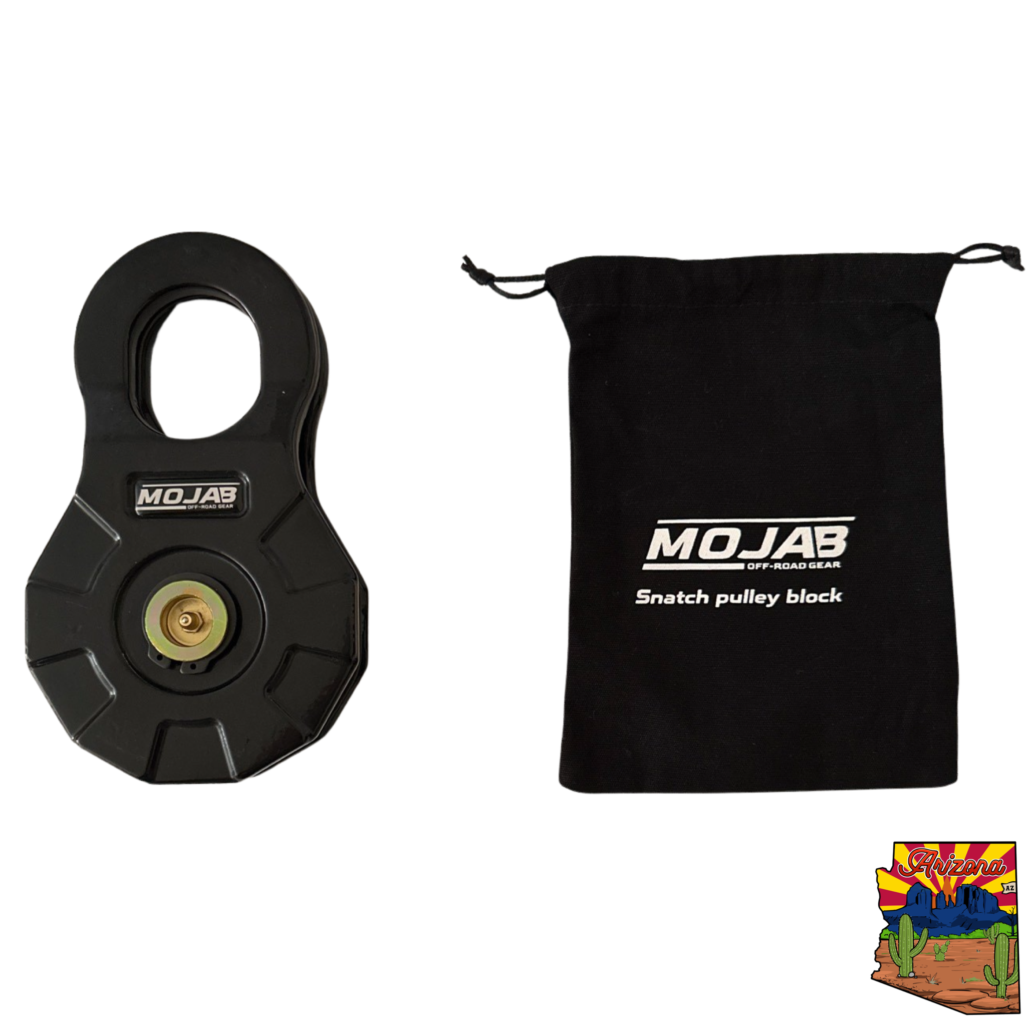 Photo of Snatch Pully Block by MOJAB OFFROAD - Premium Snatch Pulley for UTVs / Side by Sides