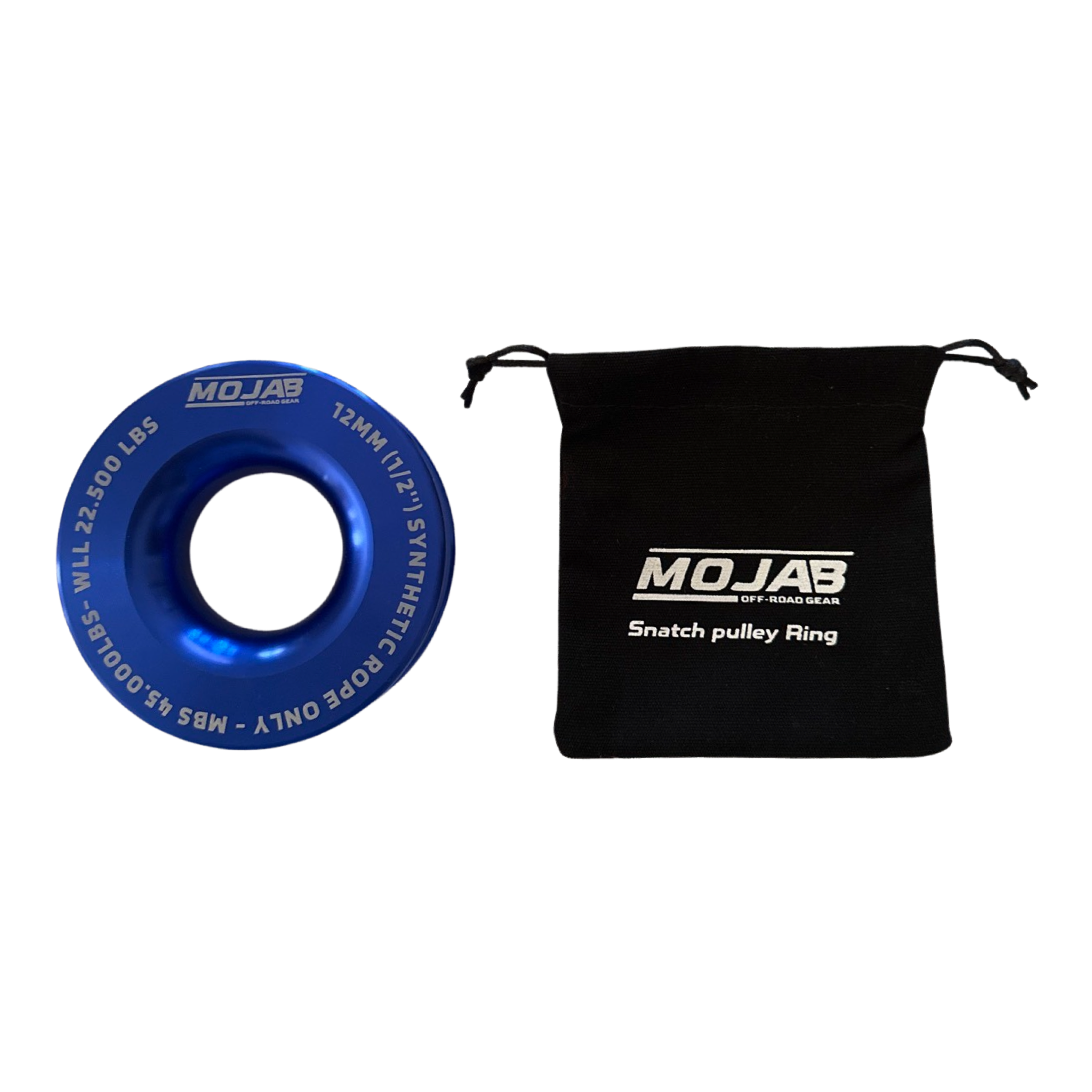 Photo of Snatch ring (diameter 3.8'') (LIFETIME WARRANTY*) by MOJAB OFFROAD - Premium Snatch ring for UTVs / Side by Sides