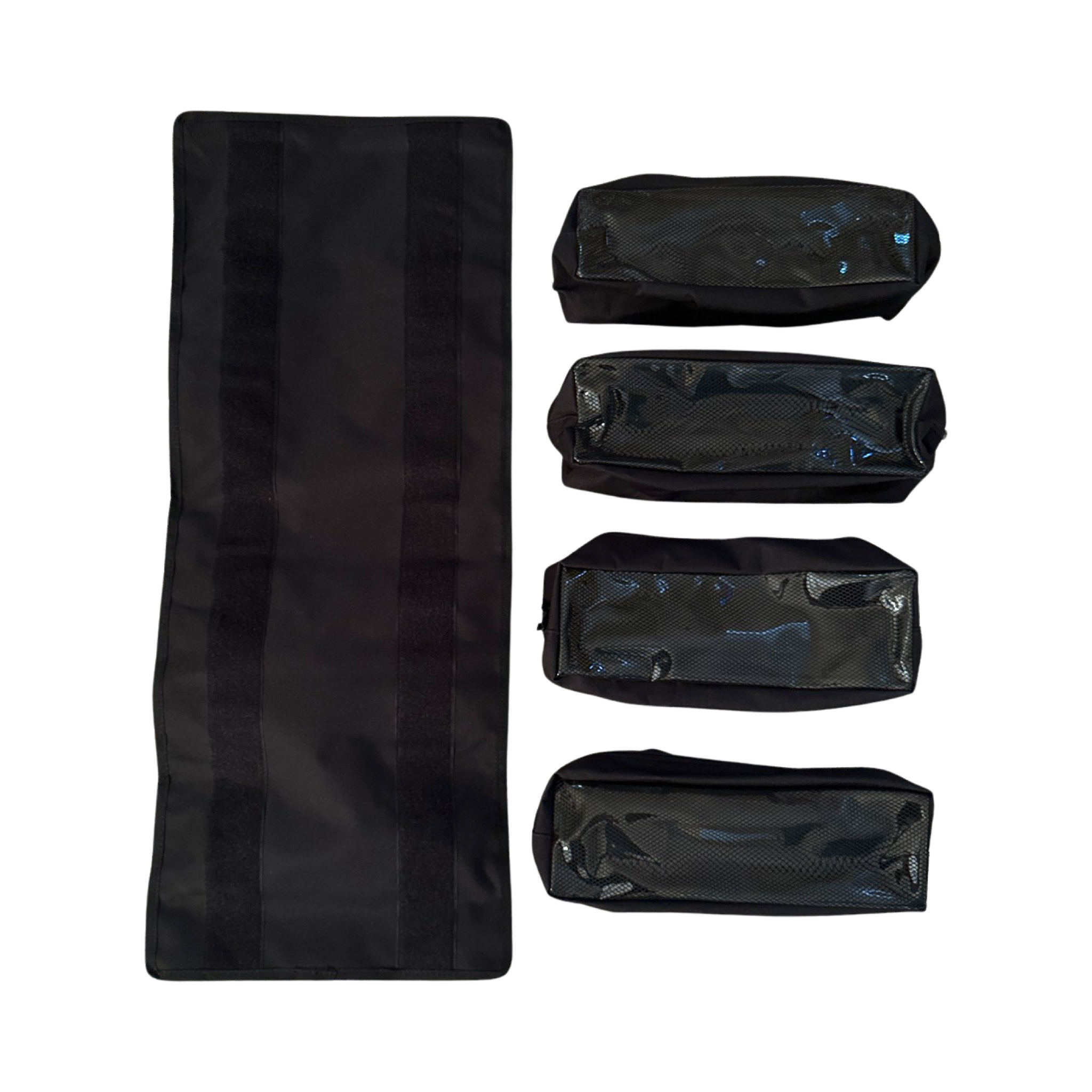 Photo of Medium Canvas Tool organizer bag with removeable pouches by MOJAB OFFROAD - Premium Trail bags for UTVs / Side by Sides