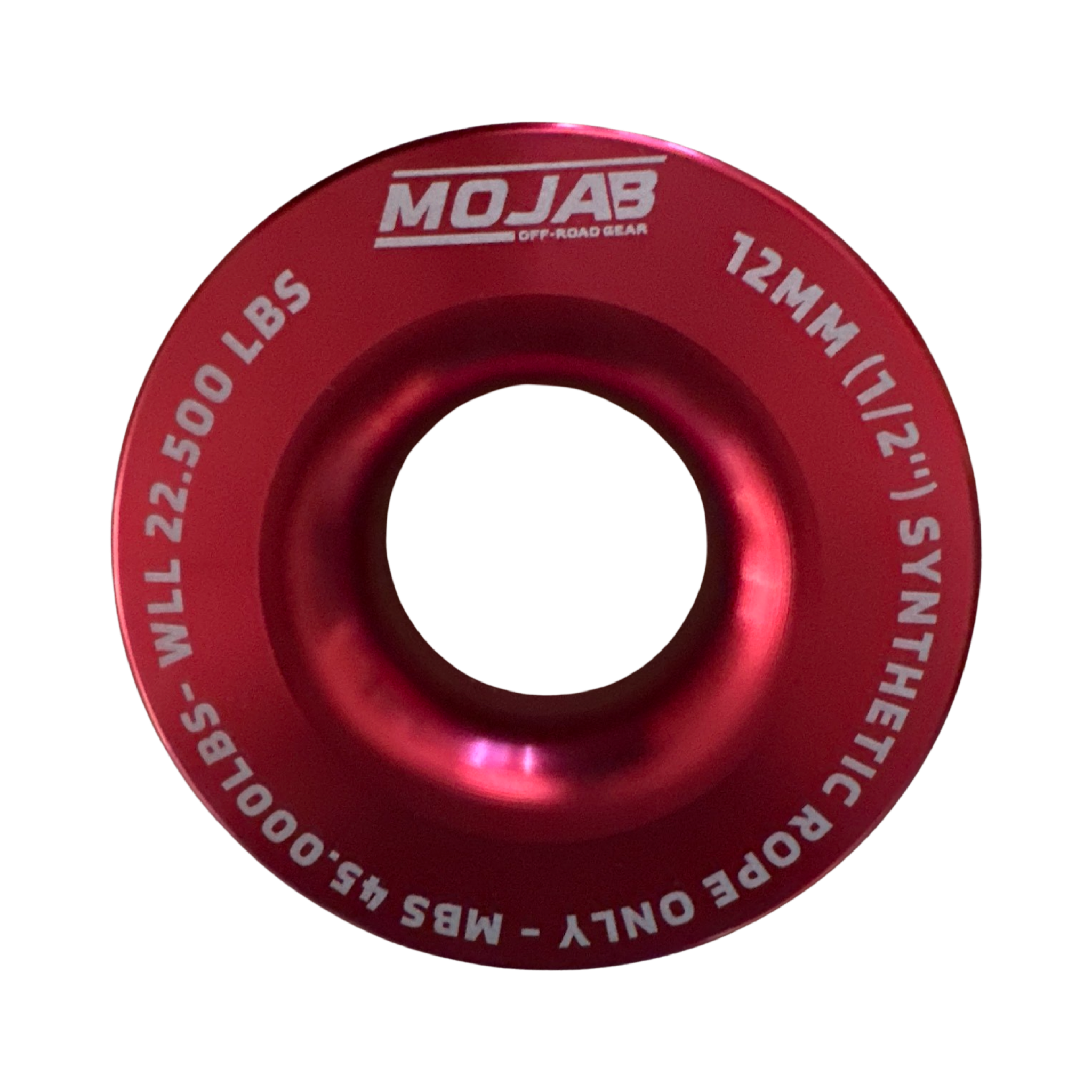 Photo of Snatch ring (diameter 3.8'') (LIFETIME WARRANTY*) by MOJAB OFFROAD - Premium Snatch ring for UTVs / Side by Sides