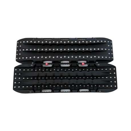 Photo of Ultimate Traction recovery board with steel plugs and storage bag by MOJAB OFFROAD - Premium Recovery board for UTVs / Side by Sides