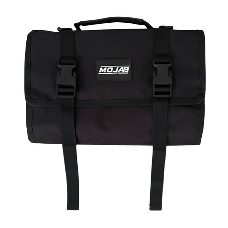 Photo of Medium Canvas Tool organizer bag with removeable pouches by MOJAB OFFROAD - Premium Trail bags for UTVs / Side by Sides