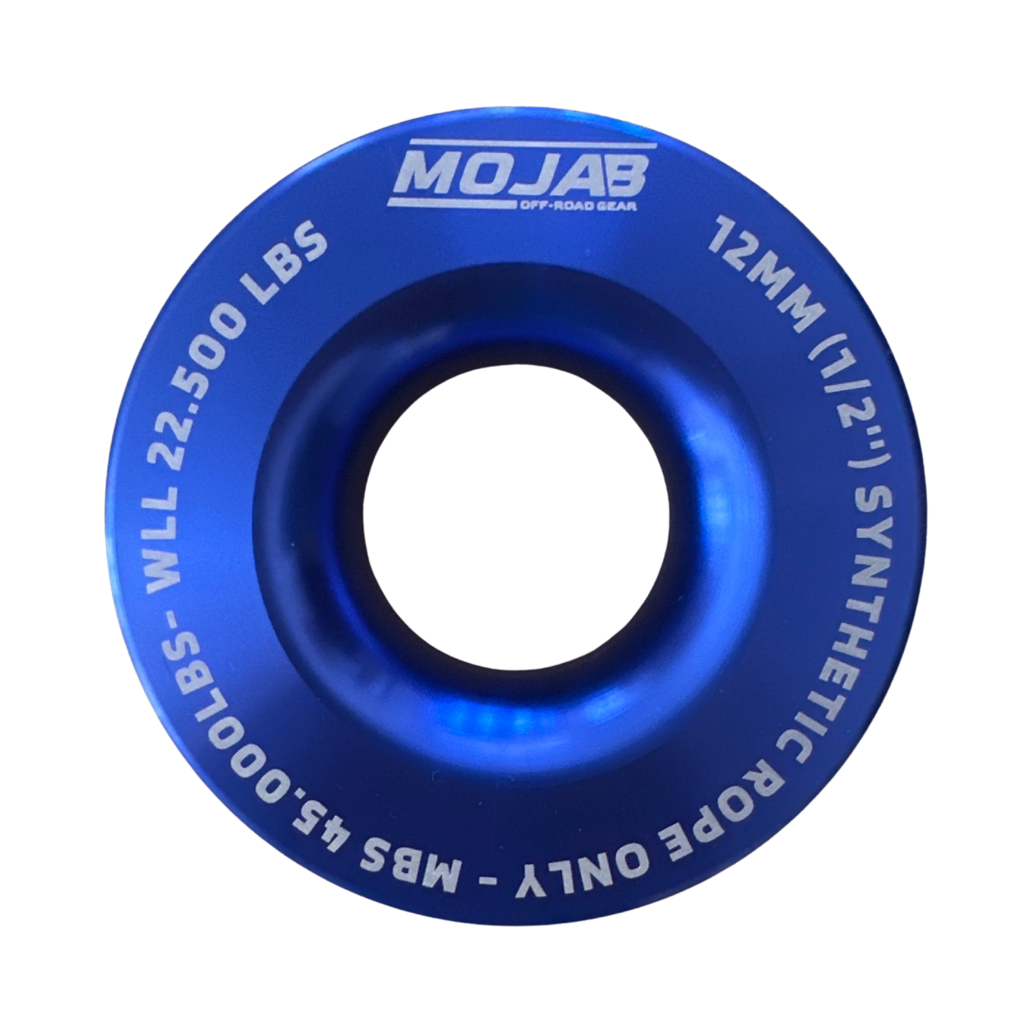 Photo of Snatch ring (diameter 3.8'') (LIFETIME WARRANTY*) by MOJAB OFFROAD - Premium Snatch ring for UTVs / Side by Sides