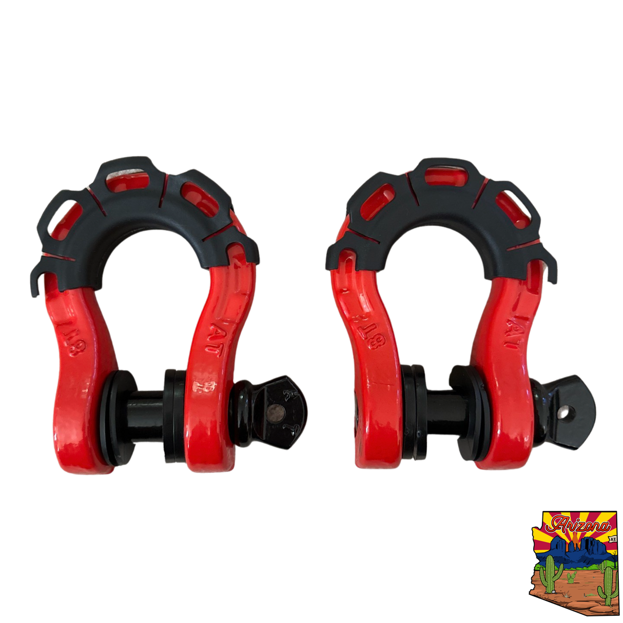 3/4'' Heavy duty Steel Shackle set (8T).