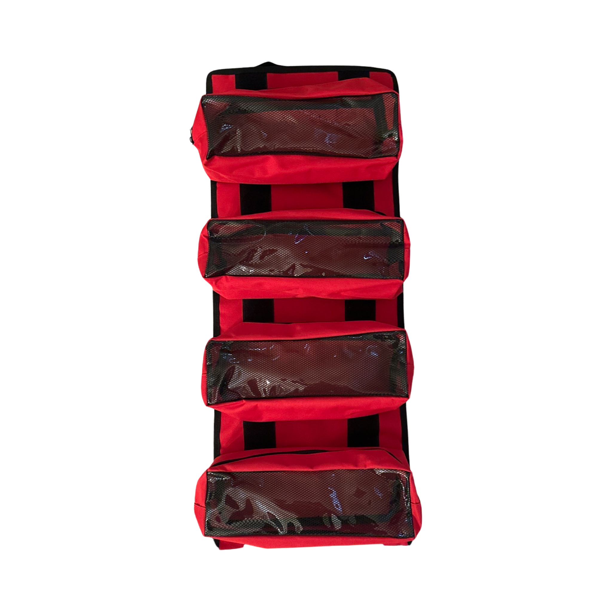 Photo of Medium Canvas Tool organizer bag with removeable pouches by MOJAB OFFROAD - Premium Trail bags for UTVs / Side by Sides